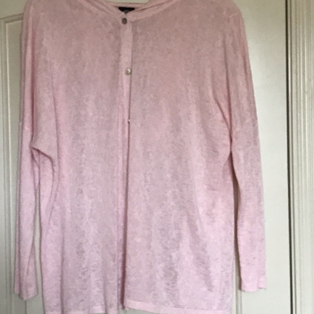 Bobeau peach sweater